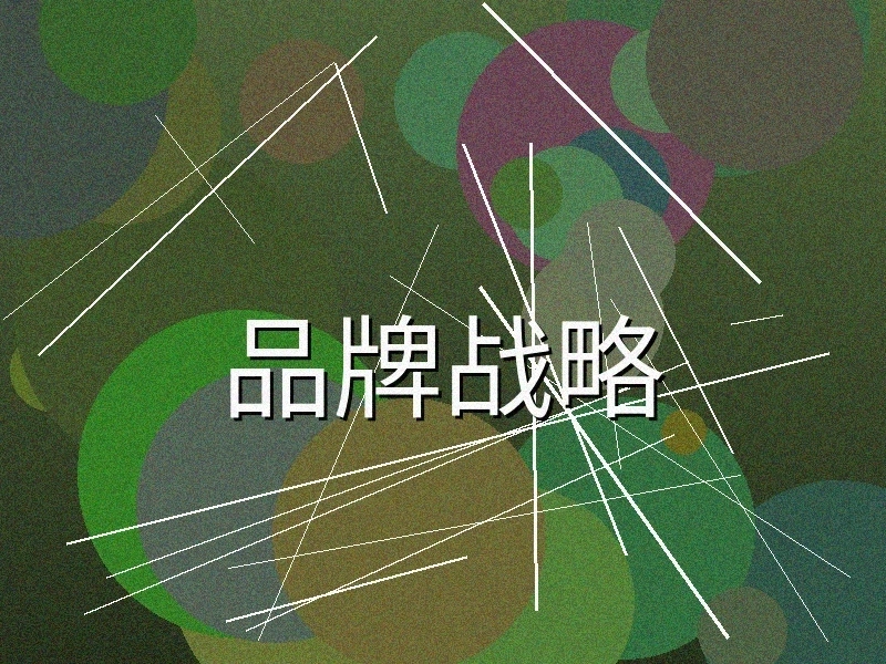 品牌战略咨询服务展示